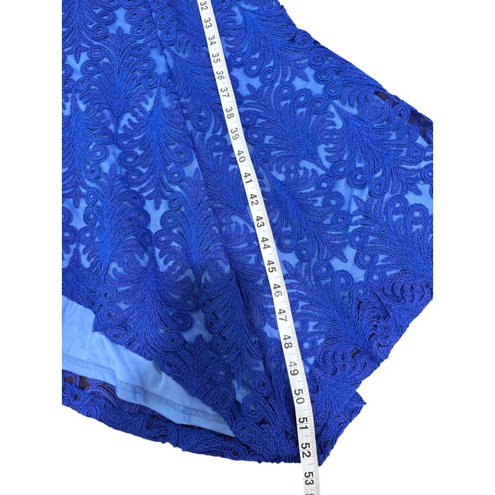 Tadashi Shoji Blue Lace Dress - Picture 8 of 9